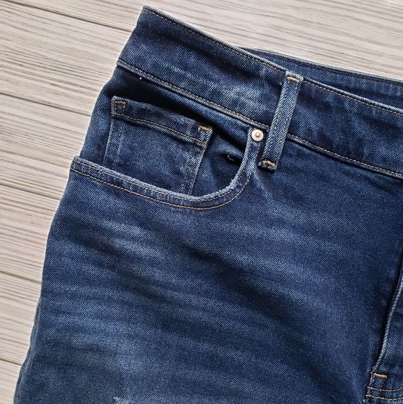 Lane Bryant Girlfriend Straight High Rise Jeans - Picture 4 of 8